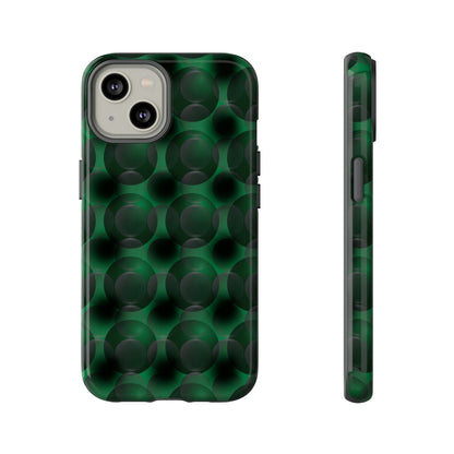 Phone Case-EMERALD OBSIDIAN | Tough-iPhone 14-Glossy-PhoneCaseBoss-Phone-Best-Phone-Cases