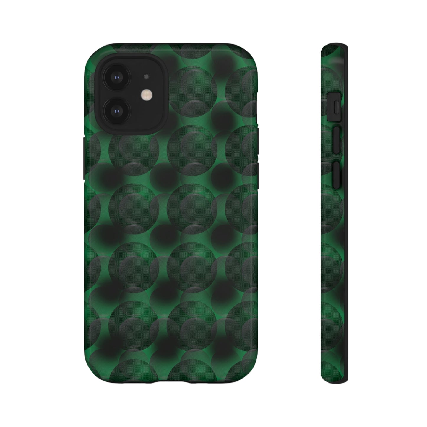 Phone Case-EMERALD OBSIDIAN | Tough-iPhone 12 Mini-Glossy-PhoneCaseBoss-Phone-Best-Phone-Cases