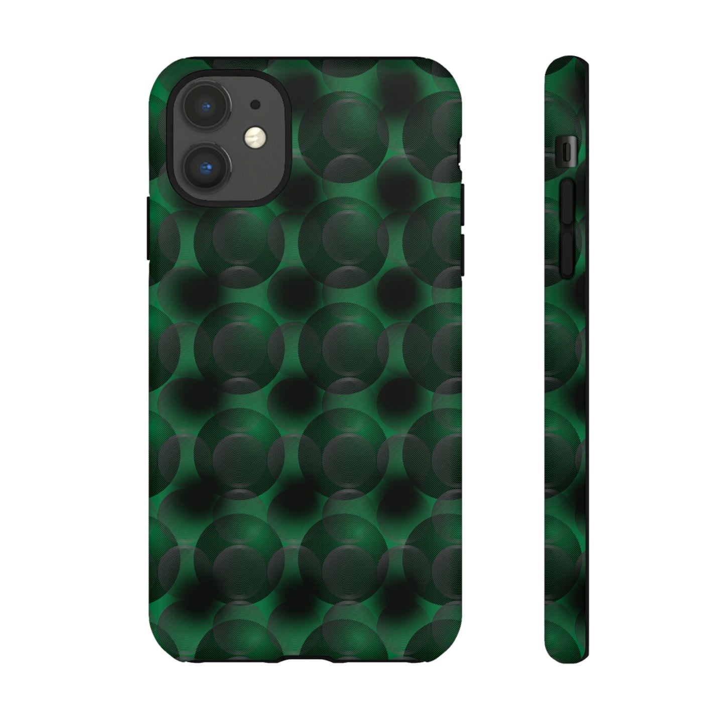 Phone Case-EMERALD OBSIDIAN | Tough-iPhone 11-Matte-PhoneCaseBoss-Phone-Best-Phone-Cases