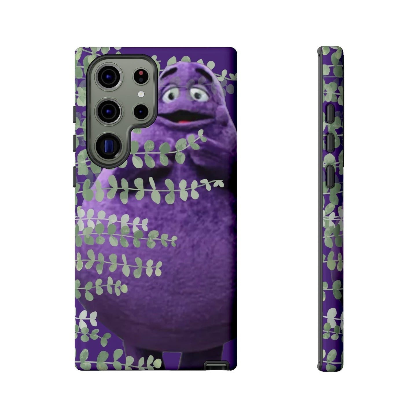 Phone Case-Evil Purple McBlob | Tough-Samsung Galaxy S23 Ultra-Glossy-PhoneCaseBoss-Phone-Best-Phone-Cases