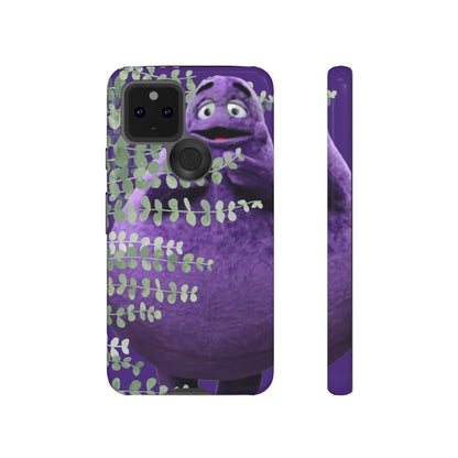 Phone Case-Evil Purple McBlob | Tough-Google Pixel 5 5G-Glossy-PhoneCaseBoss-Phone-Best-Phone-Cases