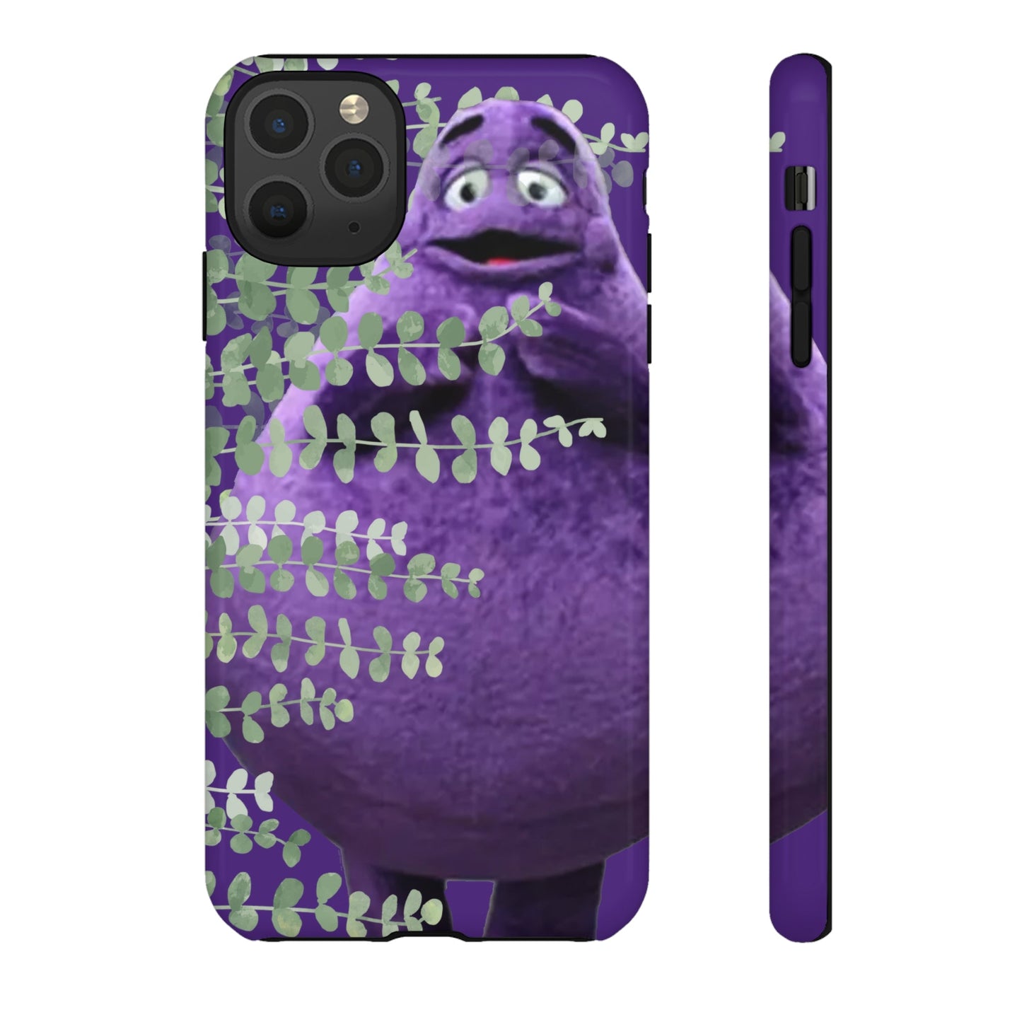 Phone Case-Evil Purple McBlob | Tough-iPhone 11 Pro Max-Glossy-PhoneCaseBoss-Phone-Best-Phone-Cases