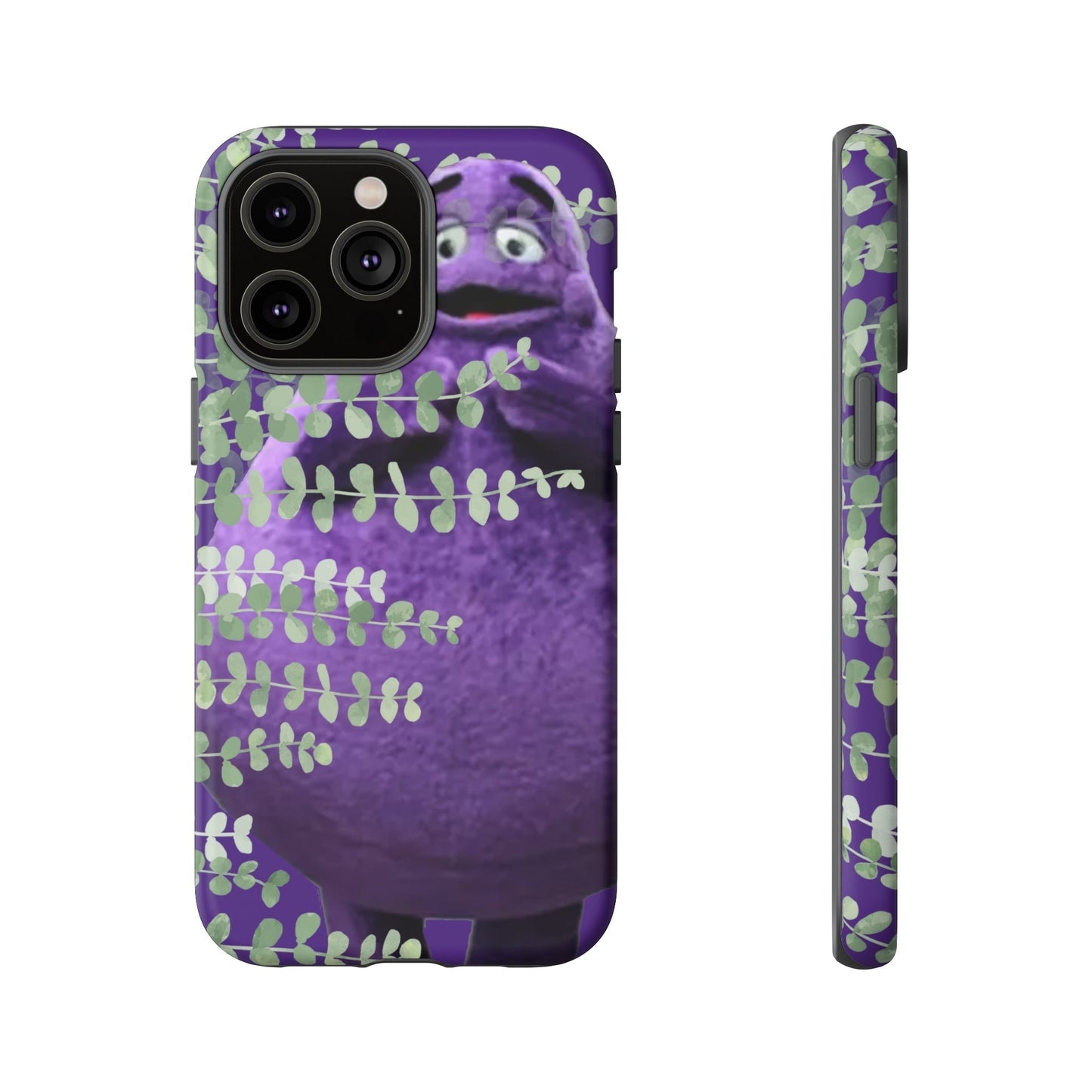 Phone Case-Evil Purple McBlob | Tough-iPhone 14 Pro Max-Matte-PhoneCaseBoss-Phone-Best-Phone-Cases