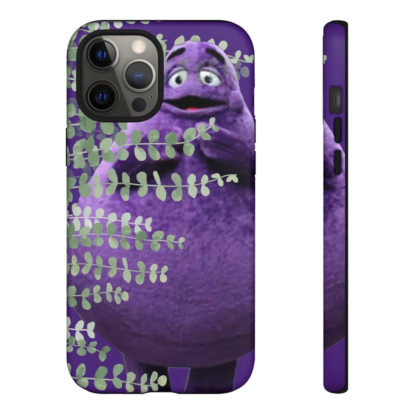 Phone Case-Evil Purple McBlob | Tough-iPhone 12 Pro Max-Matte-PhoneCaseBoss-Phone-Best-Phone-Cases