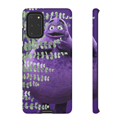 Phone Case-Evil Purple McBlob | Tough-Samsung Galaxy S20+-Matte-PhoneCaseBoss-Phone-Best-Phone-Cases