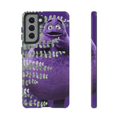 Phone Case-Evil Purple McBlob | Tough-Samsung Galaxy S21-Matte-PhoneCaseBoss-Phone-Best-Phone-Cases