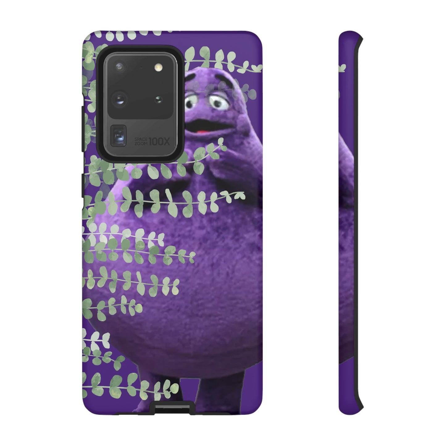 Phone Case-Evil Purple McBlob | Tough-Samsung Galaxy S20 Ultra-Matte-PhoneCaseBoss-Phone-Best-Phone-Cases