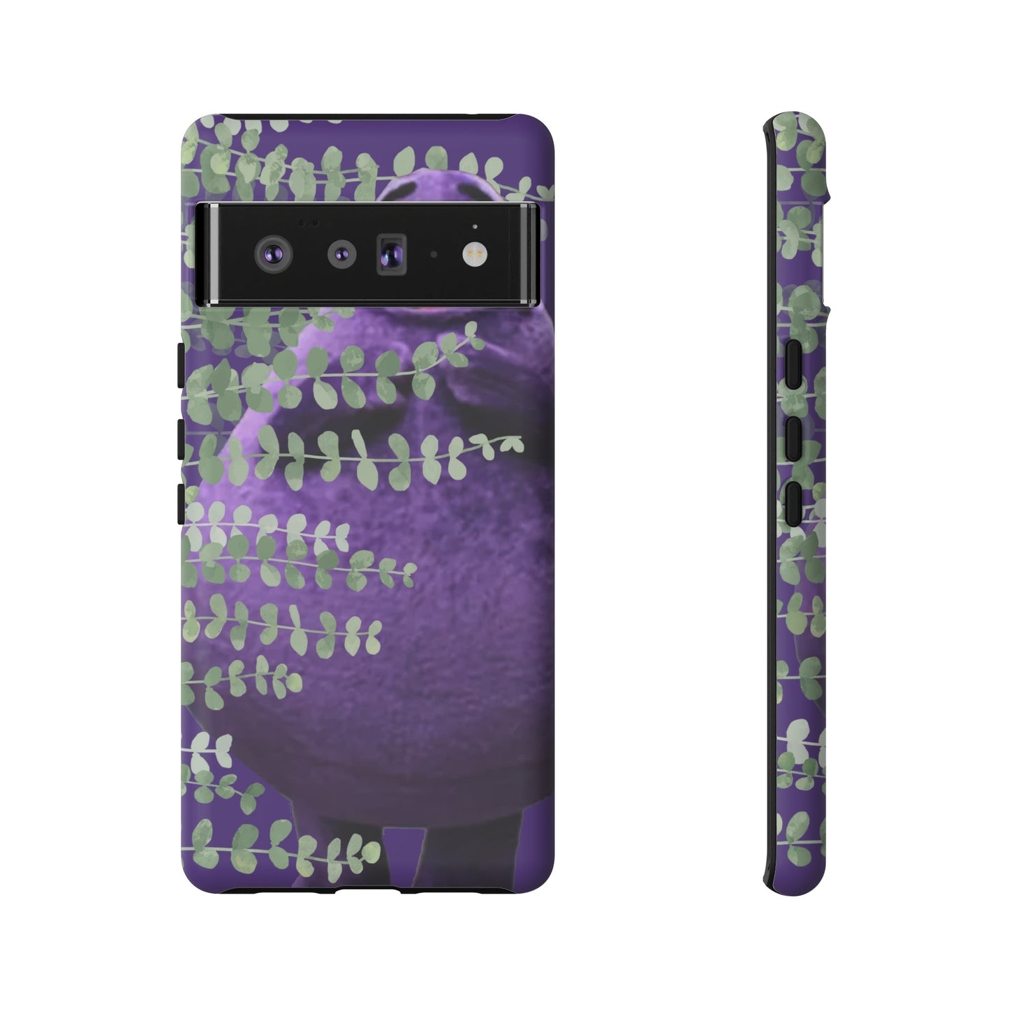 Phone Case-Evil Purple McBlob | Tough-Google Pixel 6 Pro-Matte-PhoneCaseBoss-Phone-Best-Phone-Cases