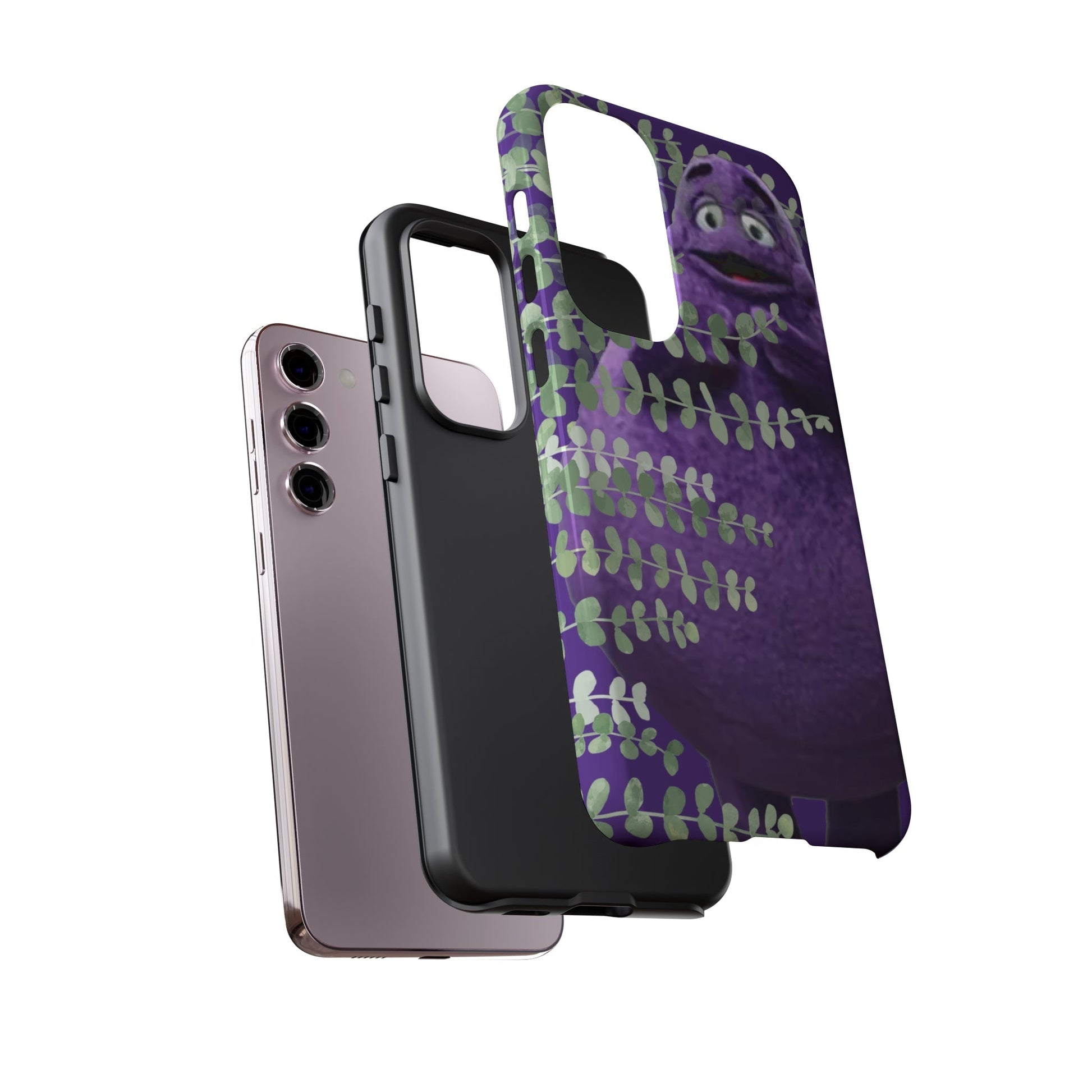 Phone Case-Evil Purple McBlob | Tough-PhoneCaseBoss-Phone-Best-Phone-Cases