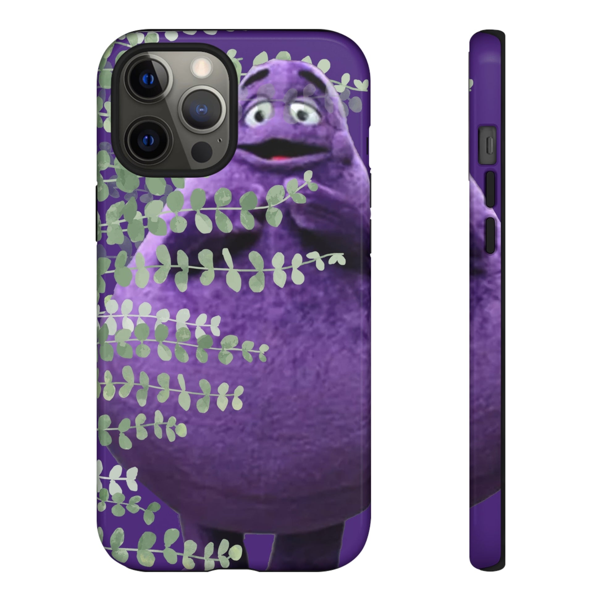 Phone Case-Evil Purple McBlob | Tough-iPhone 12 Pro Max-Glossy-PhoneCaseBoss-Phone-Best-Phone-Cases