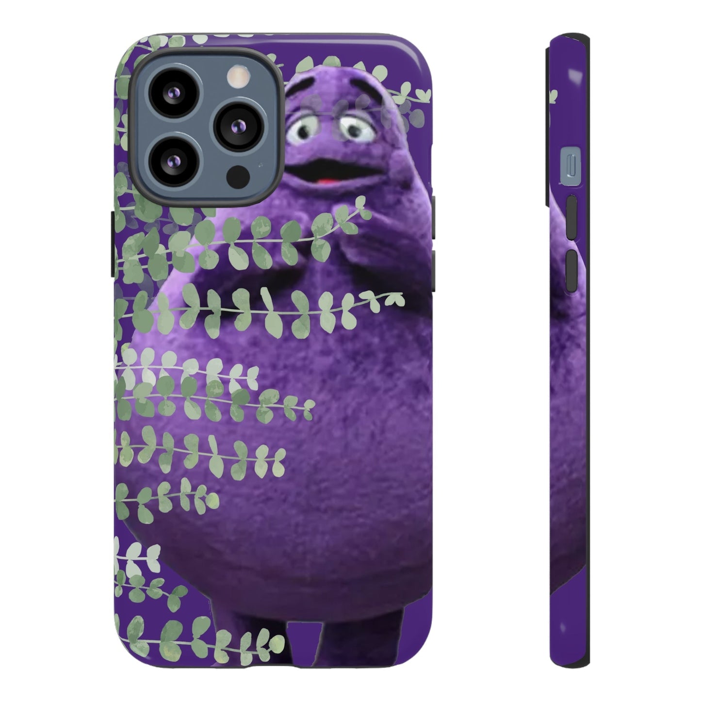 Phone Case-Evil Purple McBlob | Tough-iPhone 13 Pro Max-Glossy-PhoneCaseBoss-Phone-Best-Phone-Cases