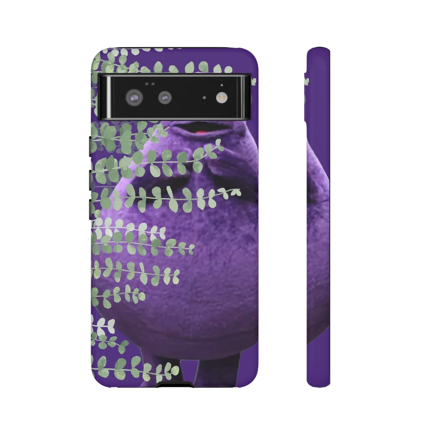 Phone Case-Evil Purple McBlob | Tough-Google Pixel 6-Matte-PhoneCaseBoss-Phone-Best-Phone-Cases