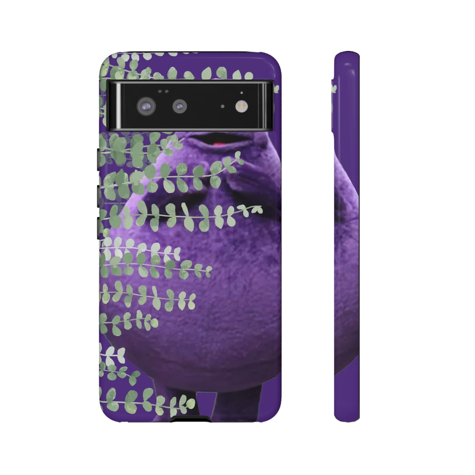 Phone Case-Evil Purple McBlob | Tough-Google Pixel 6-Glossy-PhoneCaseBoss-Phone-Best-Phone-Cases