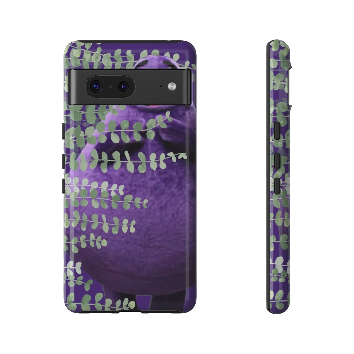 Phone Case-Evil Purple McBlob | Tough-Google Pixel 7-Glossy-PhoneCaseBoss-Phone-Best-Phone-Cases