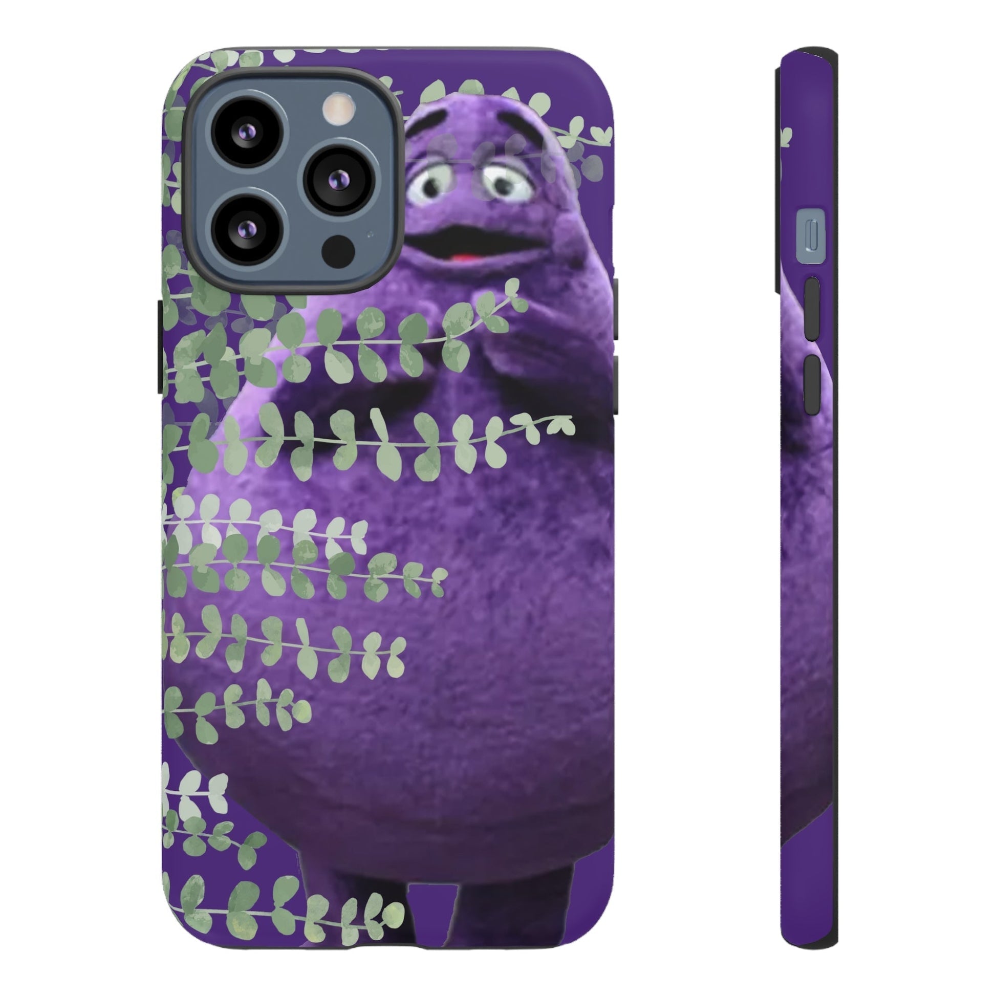 Phone Case-Evil Purple McBlob | Tough-iPhone 13 Pro Max-Matte-PhoneCaseBoss-Phone-Best-Phone-Cases