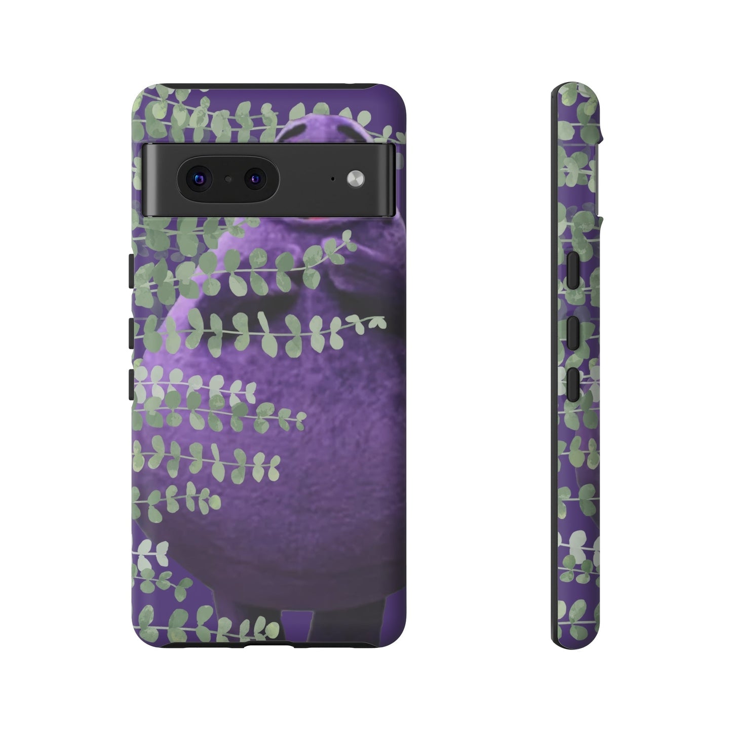 Phone Case-Evil Purple McBlob | Tough-Google Pixel 7-Matte-PhoneCaseBoss-Phone-Best-Phone-Cases