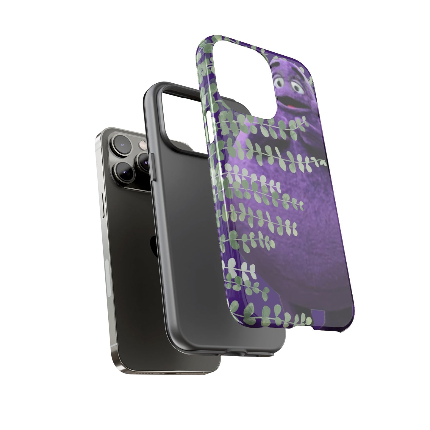 Phone Case-Evil Purple McBlob | Tough-PhoneCaseBoss-Phone-Best-Phone-Cases