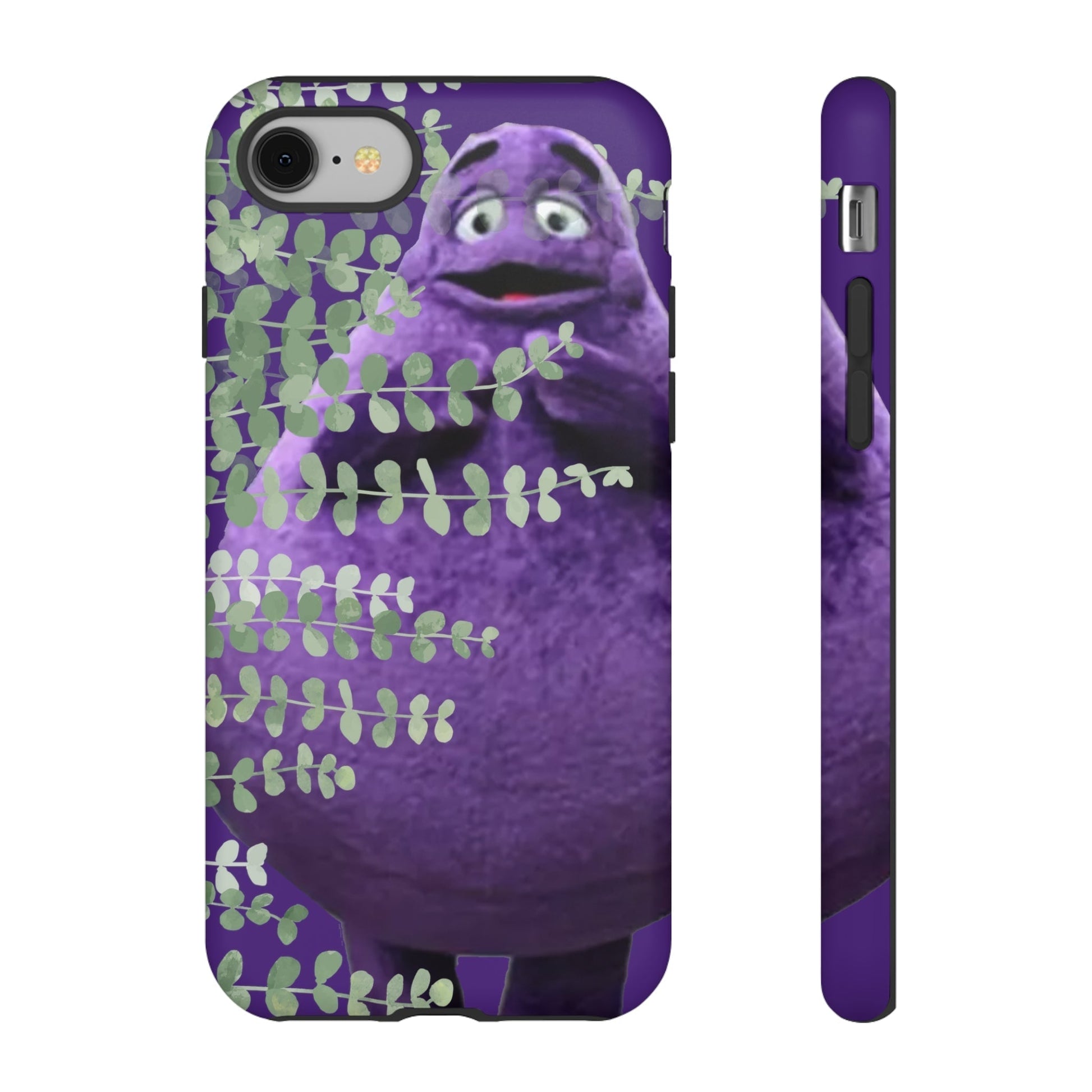 Phone Case-Evil Purple McBlob | Tough-iPhone 8-Matte-PhoneCaseBoss-Phone-Best-Phone-Cases