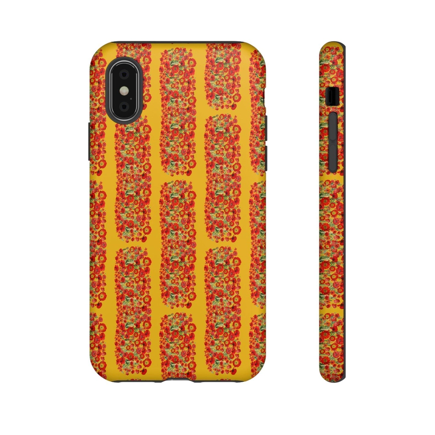 Phone Case-FLOWER LANES | Tough-iPhone XS-Matte-PhoneCaseBoss-Phone-Best-Phone-Cases