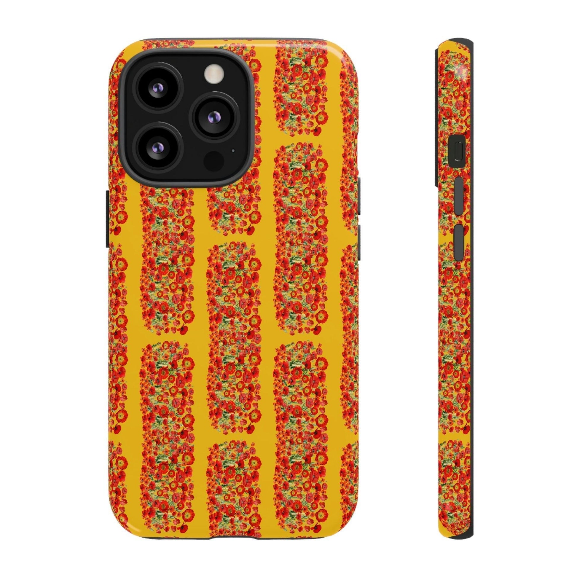 Phone Case-FLOWER LANES | Tough-iPhone 13 Pro-Glossy-PhoneCaseBoss-Phone-Best-Phone-Cases