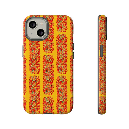 Phone Case-FLOWER LANES | Tough-iPhone 14-Glossy-PhoneCaseBoss-Phone-Best-Phone-Cases