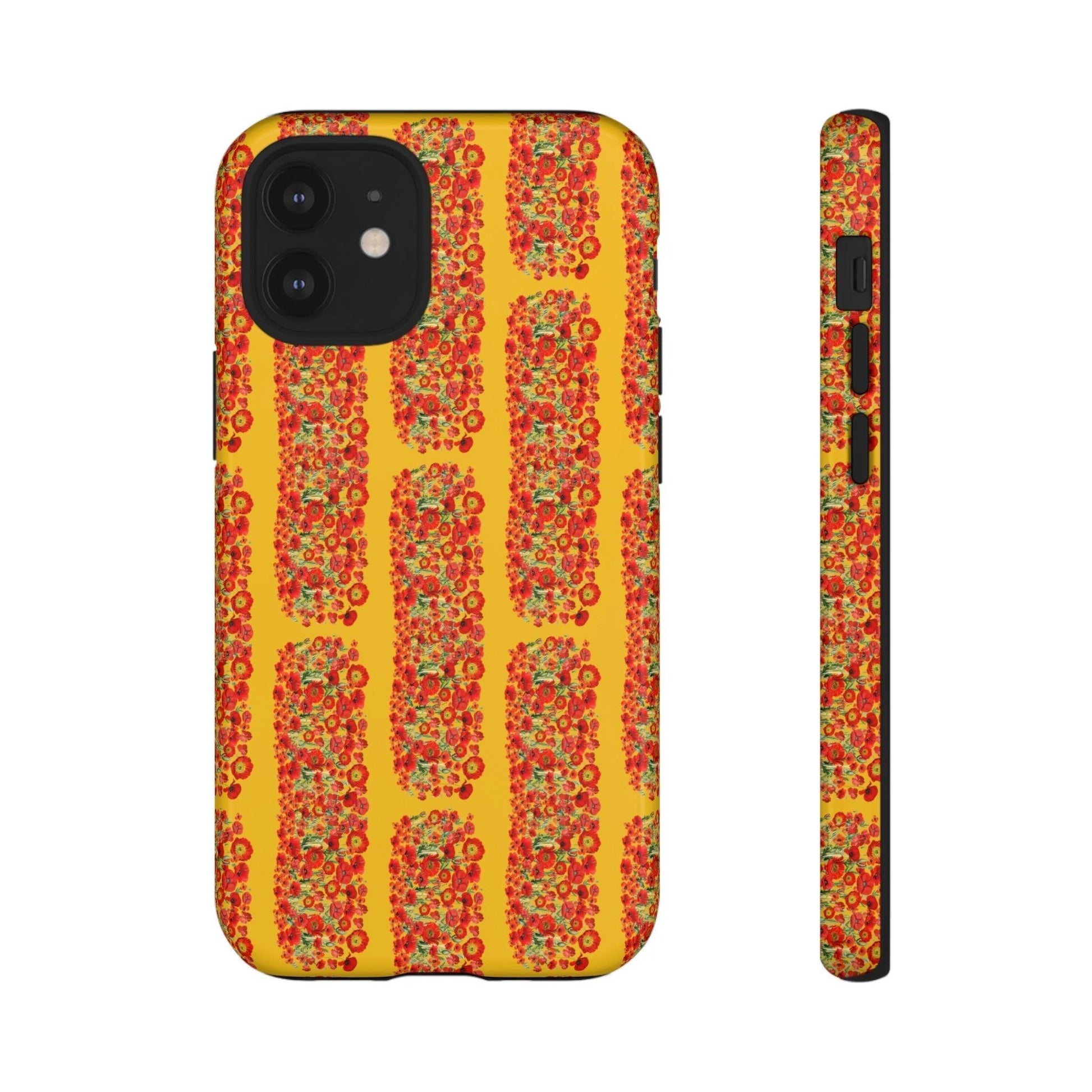 Phone Case-FLOWER LANES | Tough-iPhone 12 Mini-Glossy-PhoneCaseBoss-Phone-Best-Phone-Cases