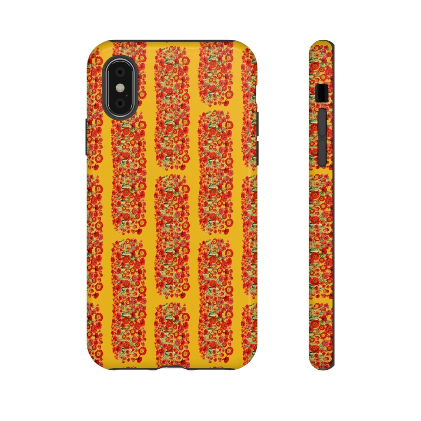 Phone Case-FLOWER LANES | Tough-iPhone XS-Glossy-PhoneCaseBoss-Phone-Best-Phone-Cases