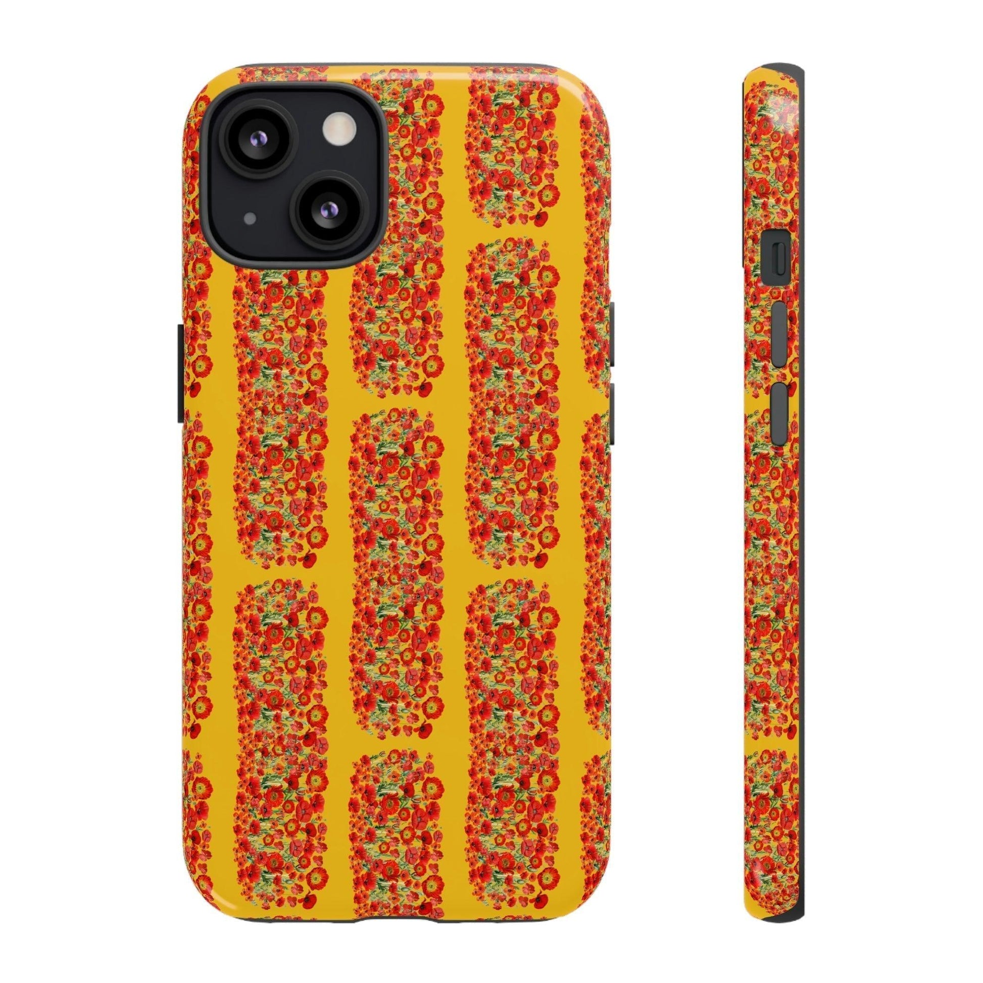 Phone Case-FLOWER LANES | Tough-iPhone 13-Glossy-PhoneCaseBoss-Phone-Best-Phone-Cases