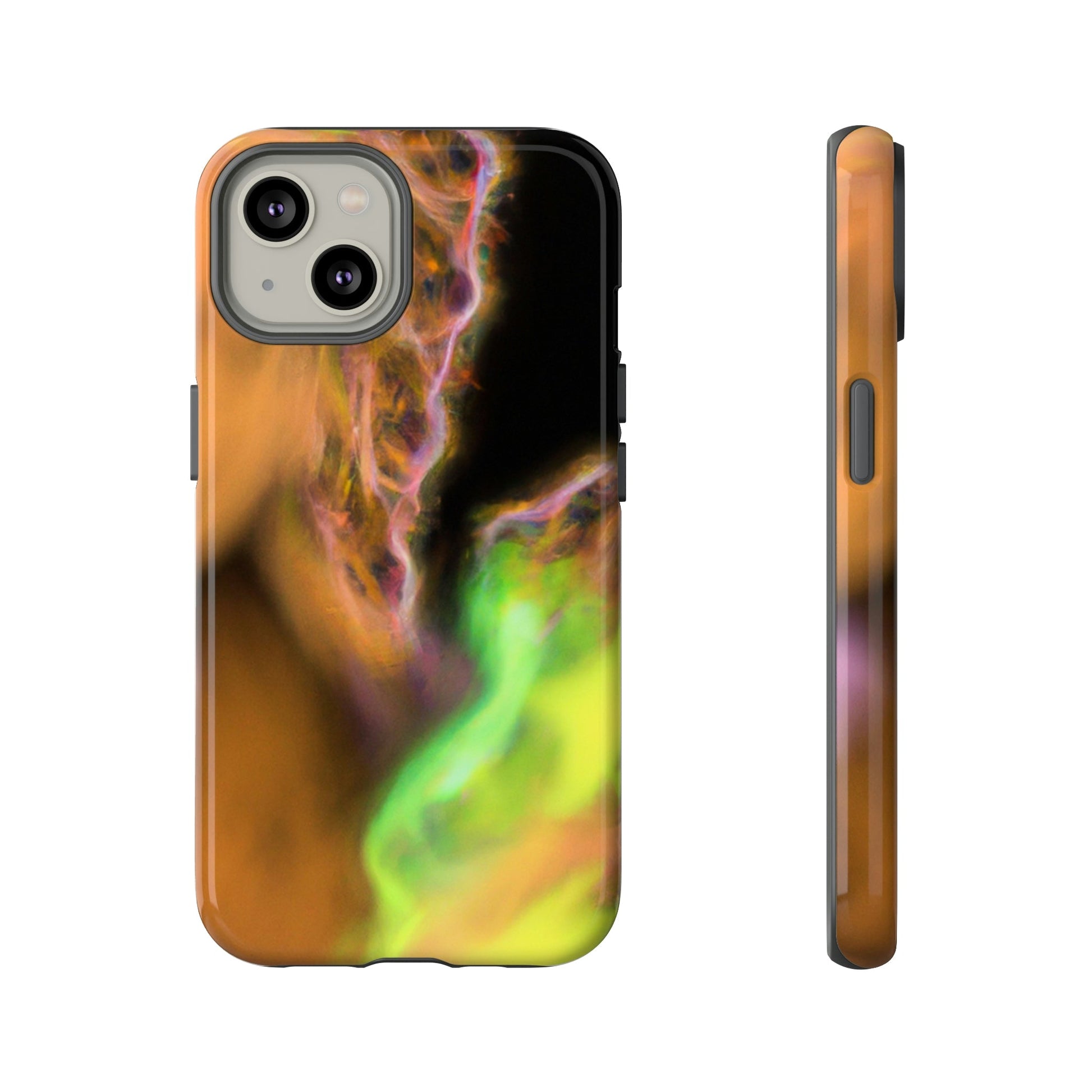 Phone Case-FRACTAL 1 | Tough-iPhone 14-Glossy-PhoneCaseBoss-Phone-Best-Phone-Cases