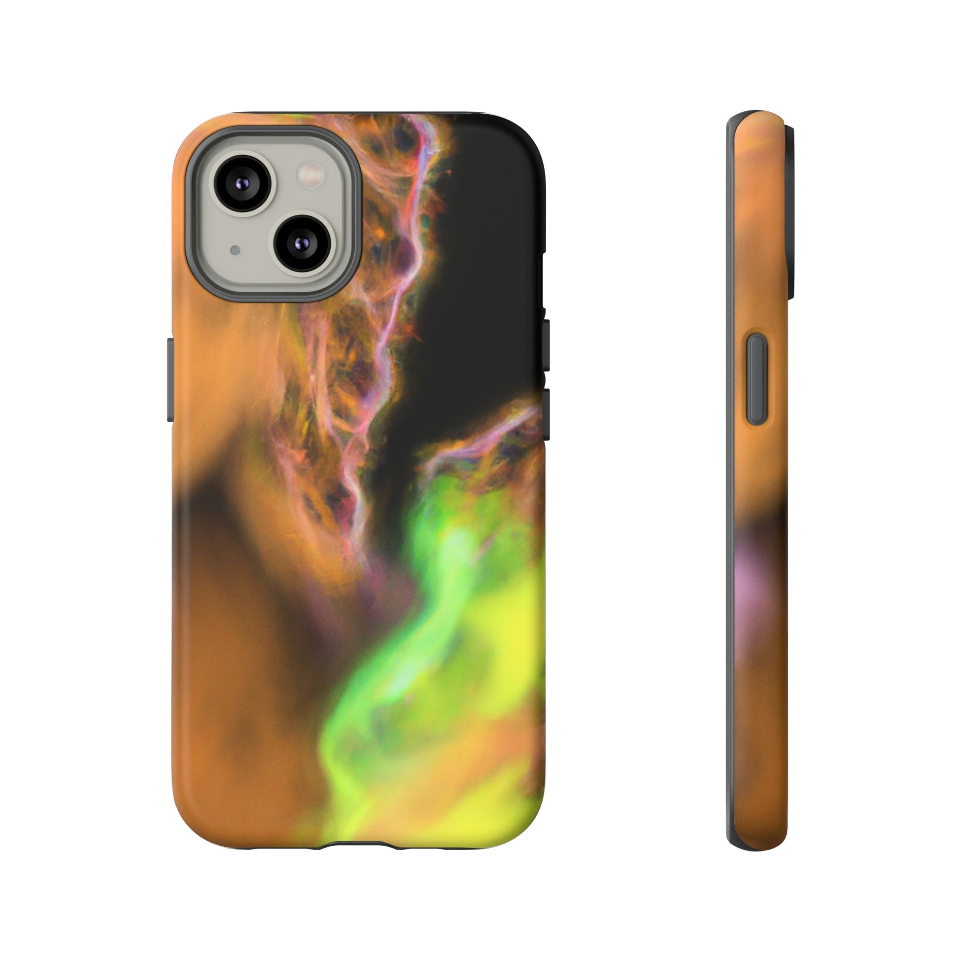 Phone Case-FRACTAL 1 | Tough-iPhone 14-Matte-PhoneCaseBoss-Phone-Best-Phone-Cases