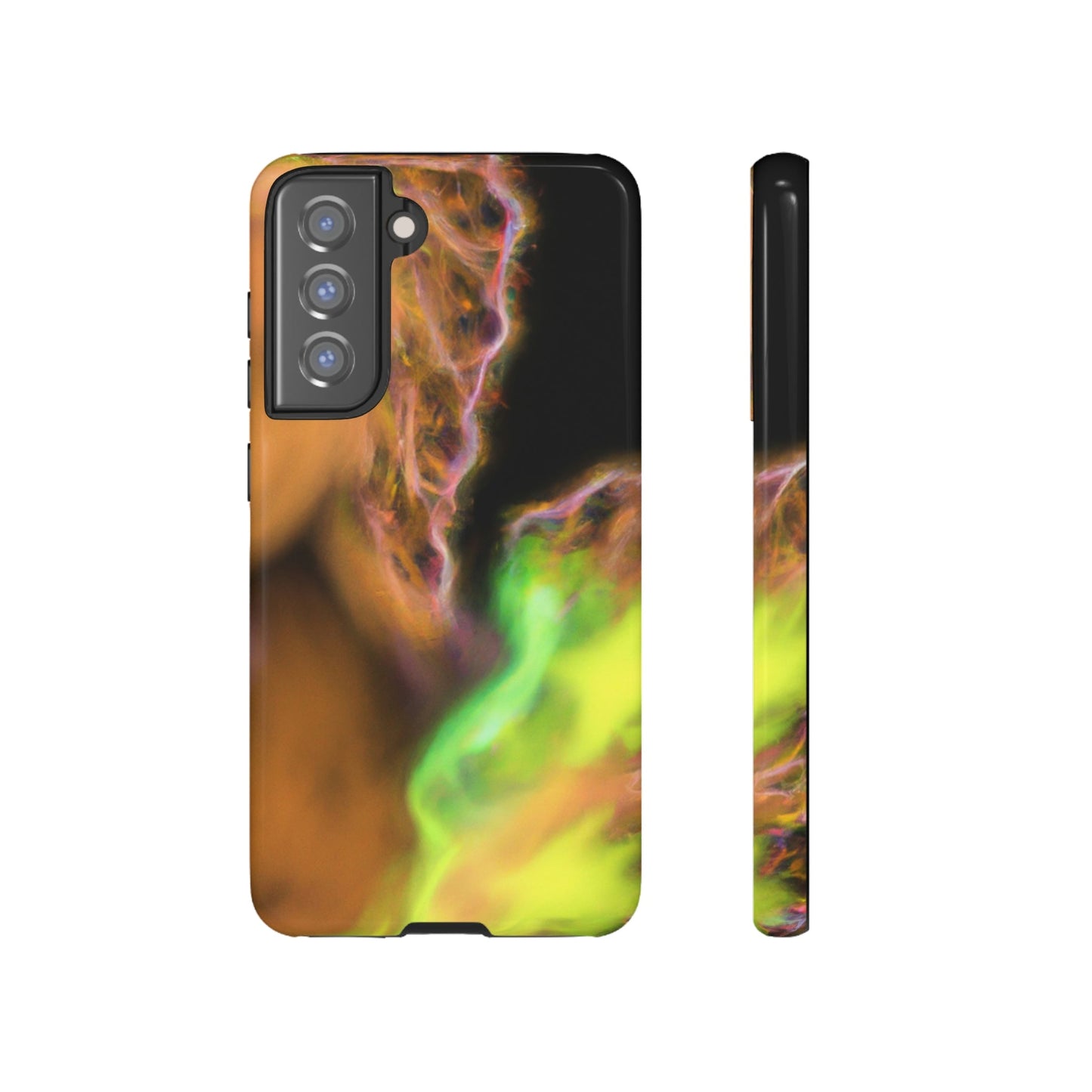 Phone Case-FRACTAL 1 | Tough-Samsung Galaxy S21 FE-Glossy-PhoneCaseBoss-Phone-Best-Phone-Cases