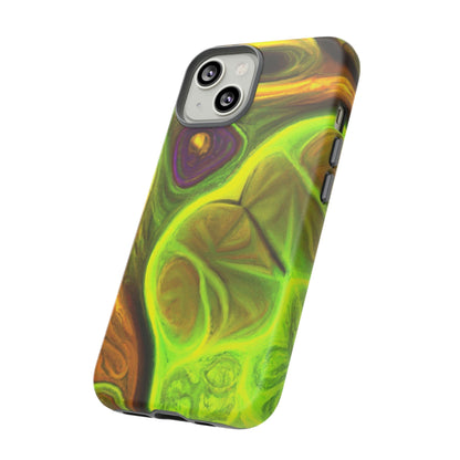 Phone Case-FRACTAL GREEN | Tough-PhoneCaseBoss-Phone-Best-Phone-Cases