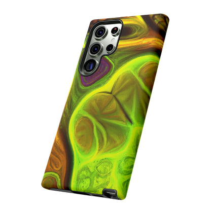 Phone Case-FRACTAL GREEN | Tough-PhoneCaseBoss-Phone-Best-Phone-Cases