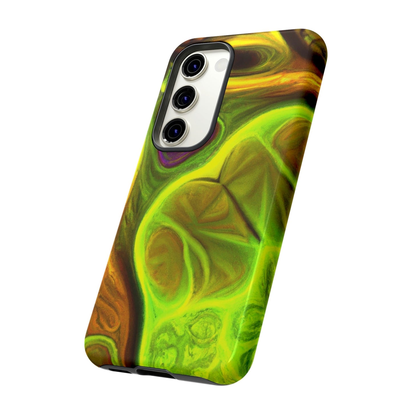 Phone Case-FRACTAL GREEN | Tough-PhoneCaseBoss-Phone-Best-Phone-Cases