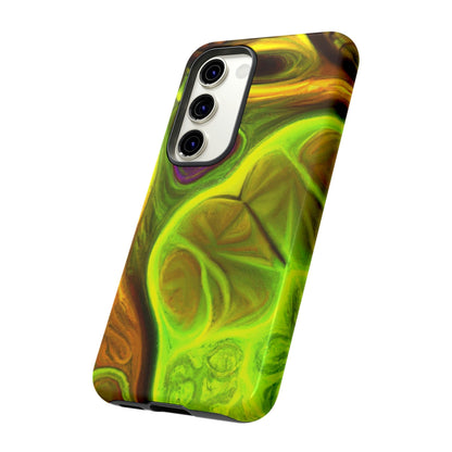 Phone Case-FRACTAL GREEN | Tough-PhoneCaseBoss-Phone-Best-Phone-Cases