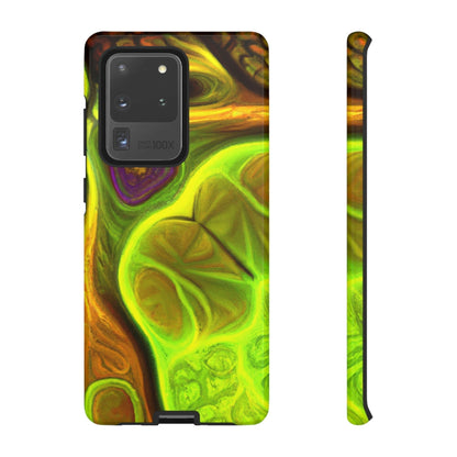 Phone Case-FRACTAL GREEN | Tough-Samsung Galaxy S20 Ultra-Glossy-PhoneCaseBoss-Phone-Best-Phone-Cases