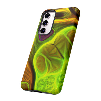 Phone Case-FRACTAL GREEN | Tough-PhoneCaseBoss-Phone-Best-Phone-Cases