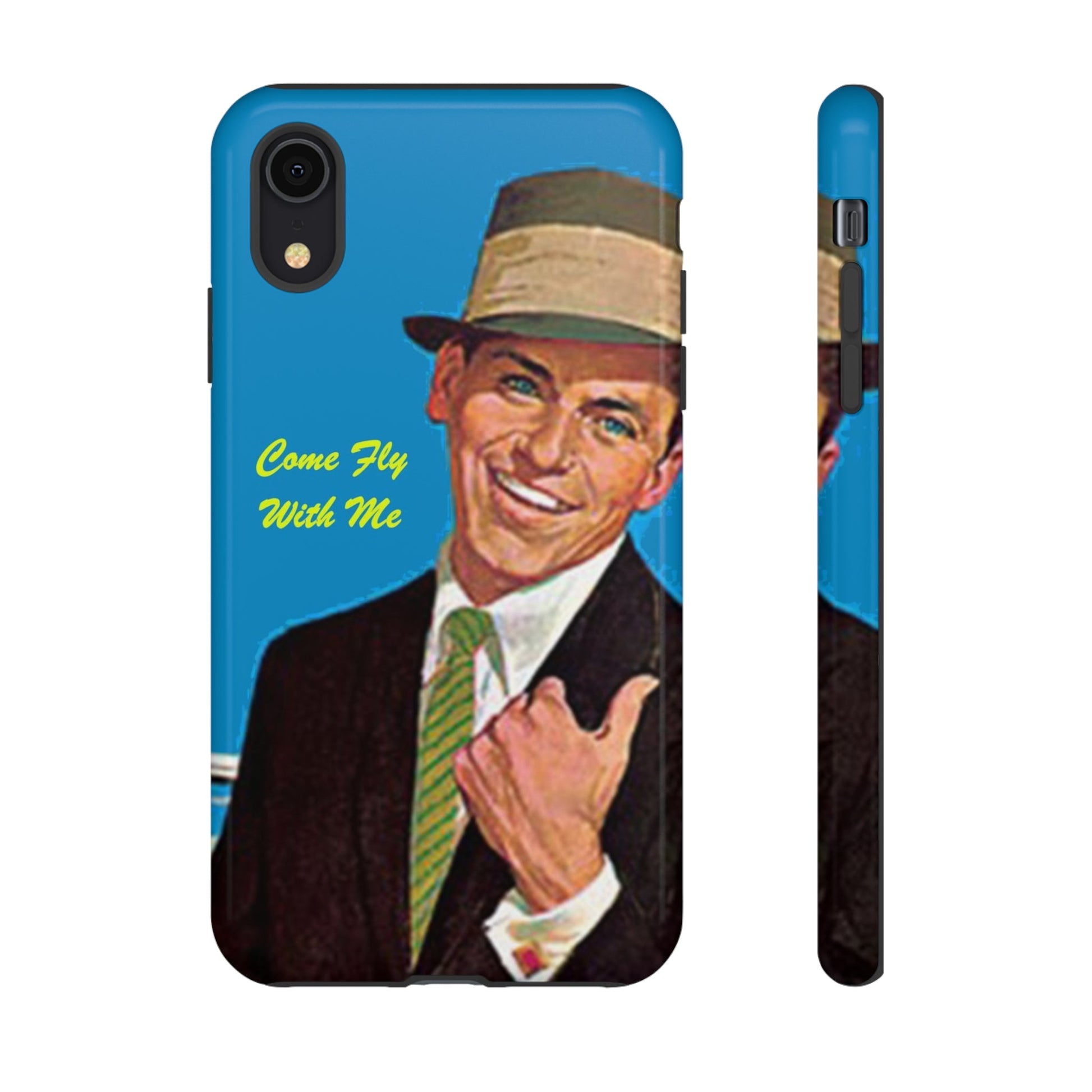 Phone Case-Fly With Frank | Tough-iPhone XR-Glossy-PhoneCaseBoss-Phone-Best-Phone-Cases