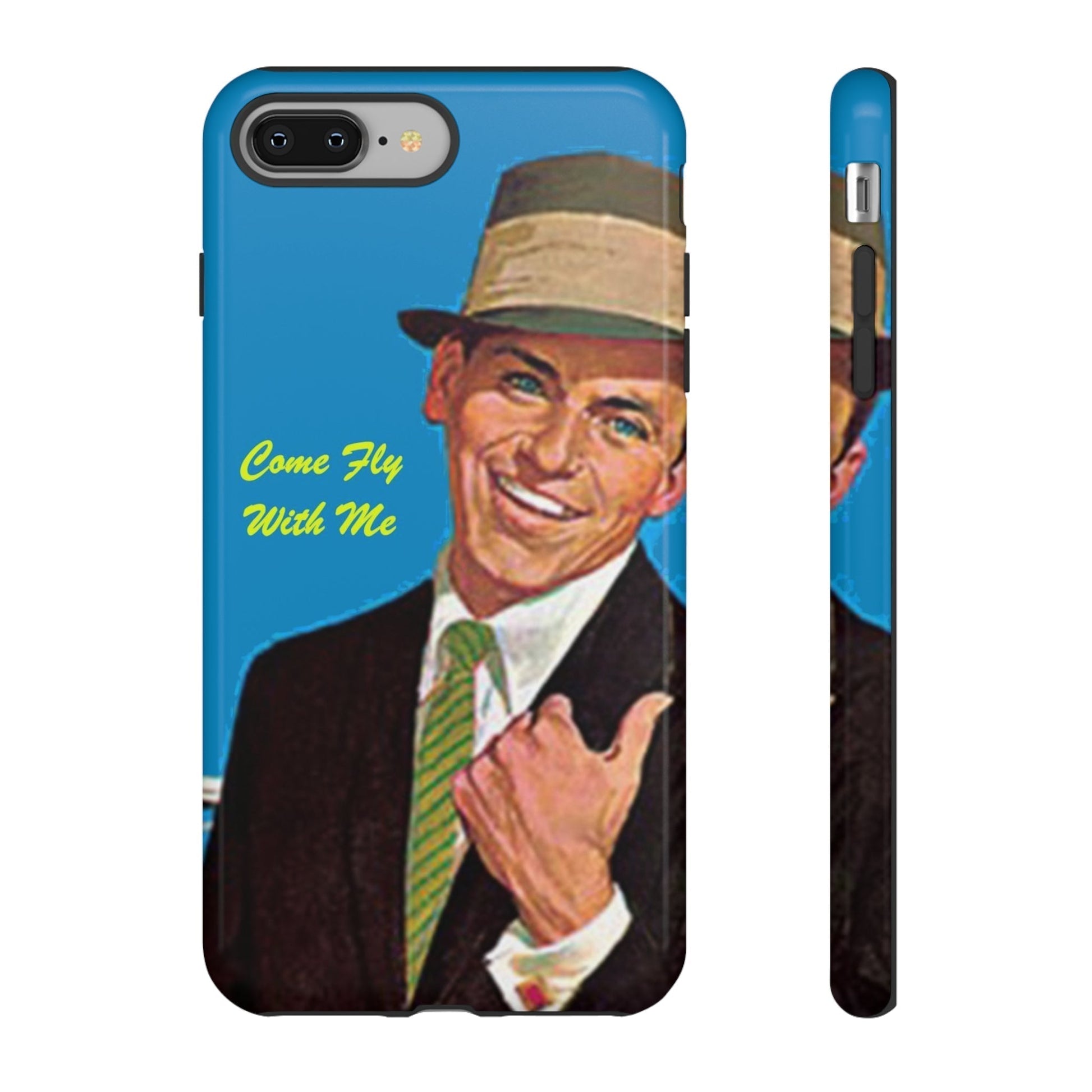 Phone Case-Fly With Frank | Tough-iPhone 8 Plus-Glossy-PhoneCaseBoss-Phone-Best-Phone-Cases