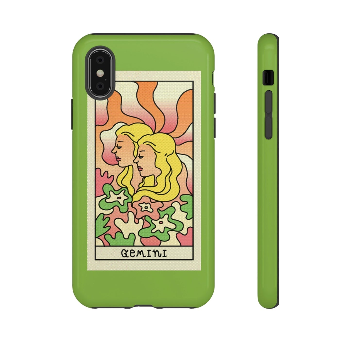 Phone Case-GEMINI | Tough-iPhone X-Glossy-PhoneCaseBoss-Phone-Best-Phone-Cases