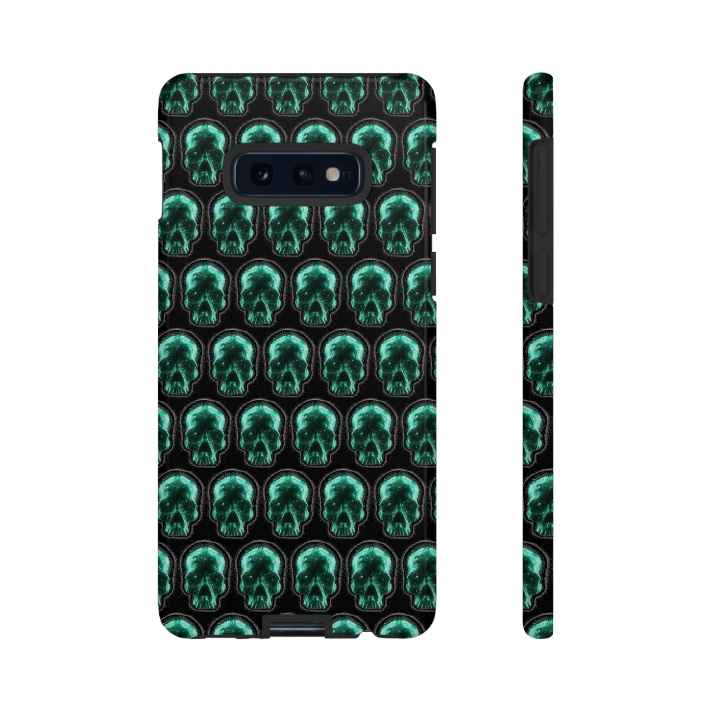 Phone Case-GLOW SKULL | Tough-Samsung Galaxy S10E-Glossy-PhoneCaseBoss-Phone-Best-Phone-Cases