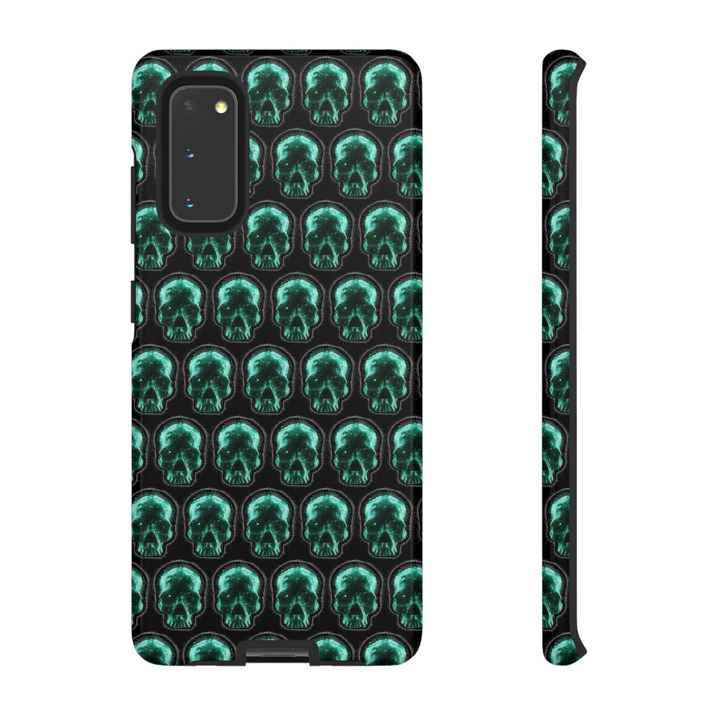 Phone Case-GLOW SKULL | Tough-Samsung Galaxy S20-Glossy-PhoneCaseBoss-Phone-Best-Phone-Cases