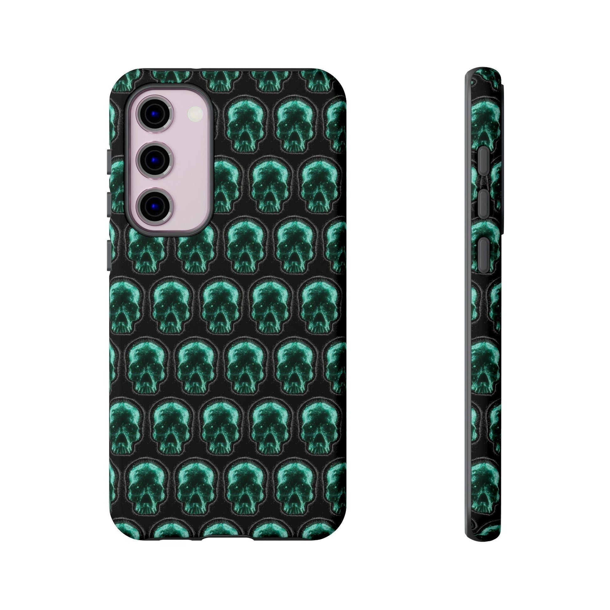 Phone Case-GLOW SKULL | Tough-Samsung Galaxy S23 Plus-Matte-PhoneCaseBoss-Phone-Best-Phone-Cases