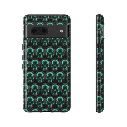 Phone Case-GLOW SKULL | Tough-Google Pixel 7-Glossy-PhoneCaseBoss-Phone-Best-Phone-Cases