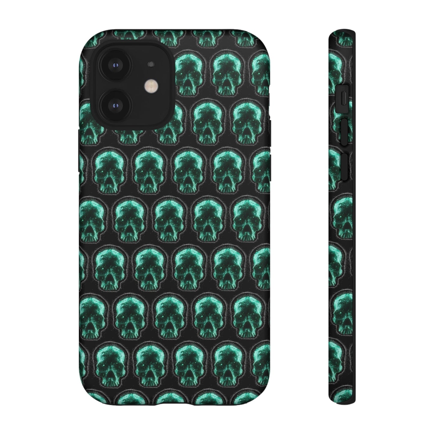 Phone Case-GLOW SKULL | Tough-iPhone 12-Matte-PhoneCaseBoss-Phone-Best-Phone-Cases