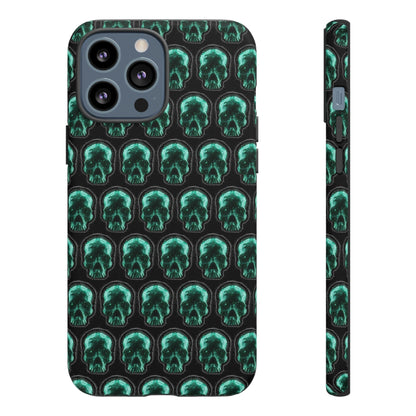 Phone Case-GLOW SKULL | Tough-iPhone 13 Pro Max-Matte-PhoneCaseBoss-Phone-Best-Phone-Cases