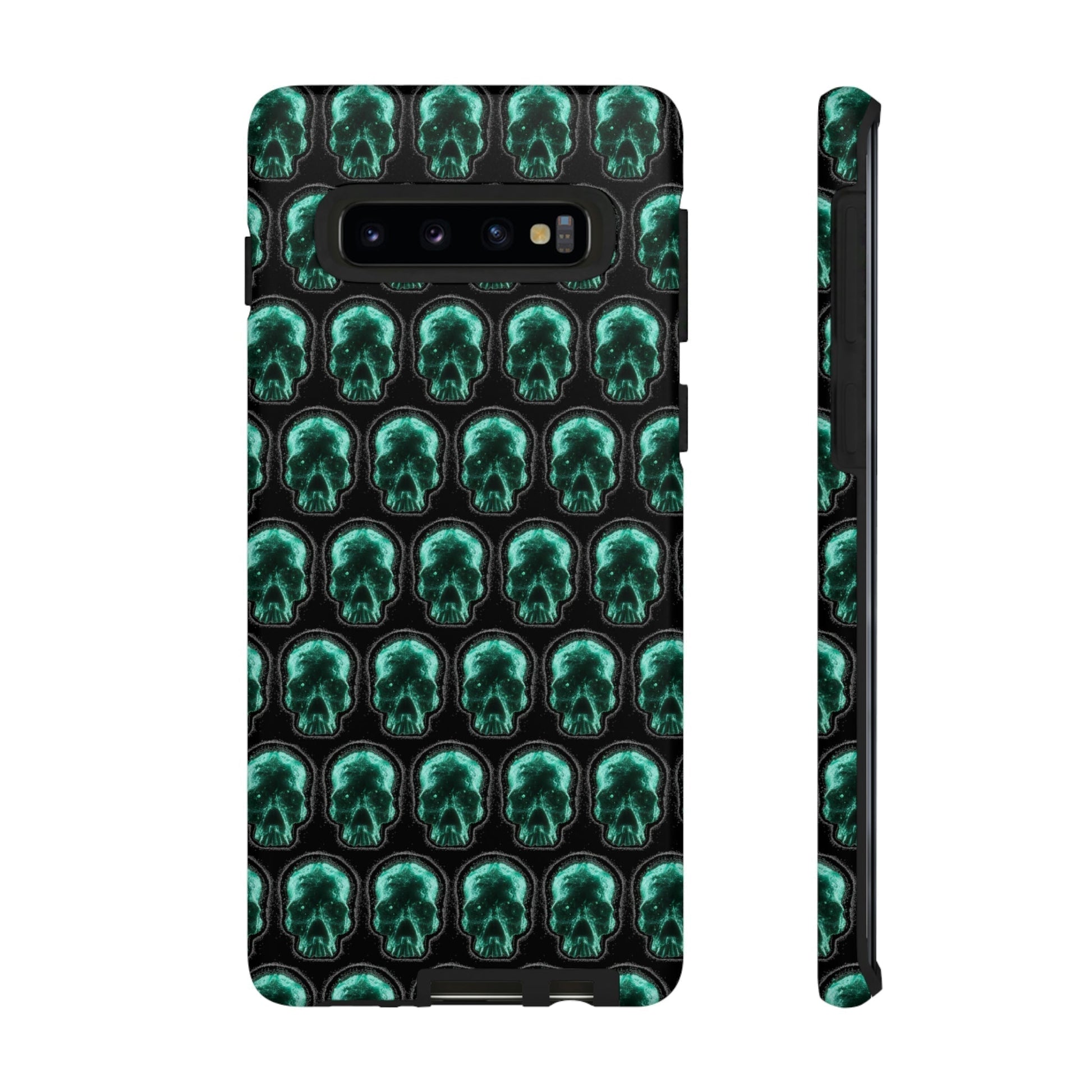 Phone Case-GLOW SKULL | Tough-Samsung Galaxy S10-Matte-PhoneCaseBoss-Phone-Best-Phone-Cases