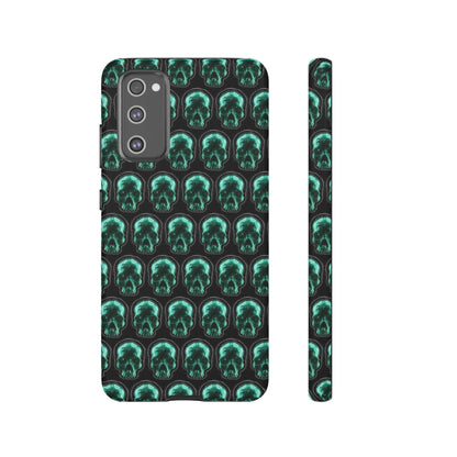 Phone Case-GLOW SKULL | Tough-Samsung Galaxy S20 FE-Matte-PhoneCaseBoss-Phone-Best-Phone-Cases