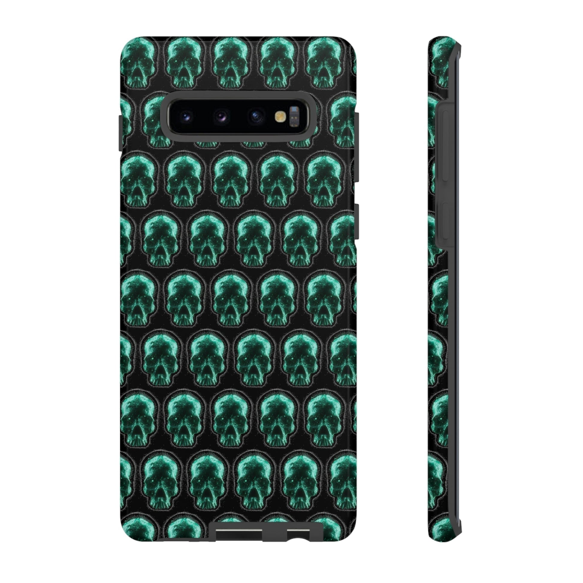 Phone Case-GLOW SKULL | Tough-Samsung Galaxy S10 Plus-Glossy-PhoneCaseBoss-Phone-Best-Phone-Cases