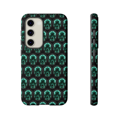 Phone Case-GLOW SKULL | Tough-Samsung Galaxy S23-Matte-PhoneCaseBoss-Phone-Best-Phone-Cases